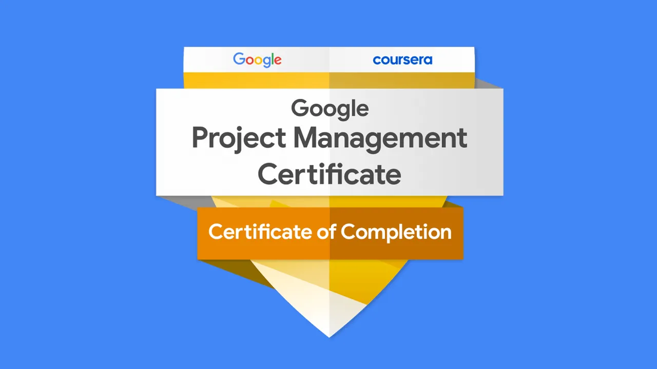 Certificado Profesional Gestion de Proyectos de Google